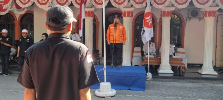 PKS Kota Surabaya Gelar Upacara Kemerdekaan HUT RI ke-78