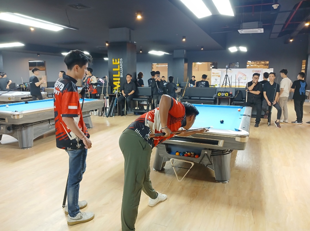 Berhadiah Total Rp40 Juta, Mille Billiard Gelar Turnament Antar Mahasiswa dan Pelajar