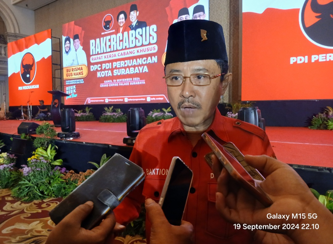 Tegas, Baktiono Nyatakan Surabaya Menangkan Bu Risma-Gus Hans, dan Eri-Armuji