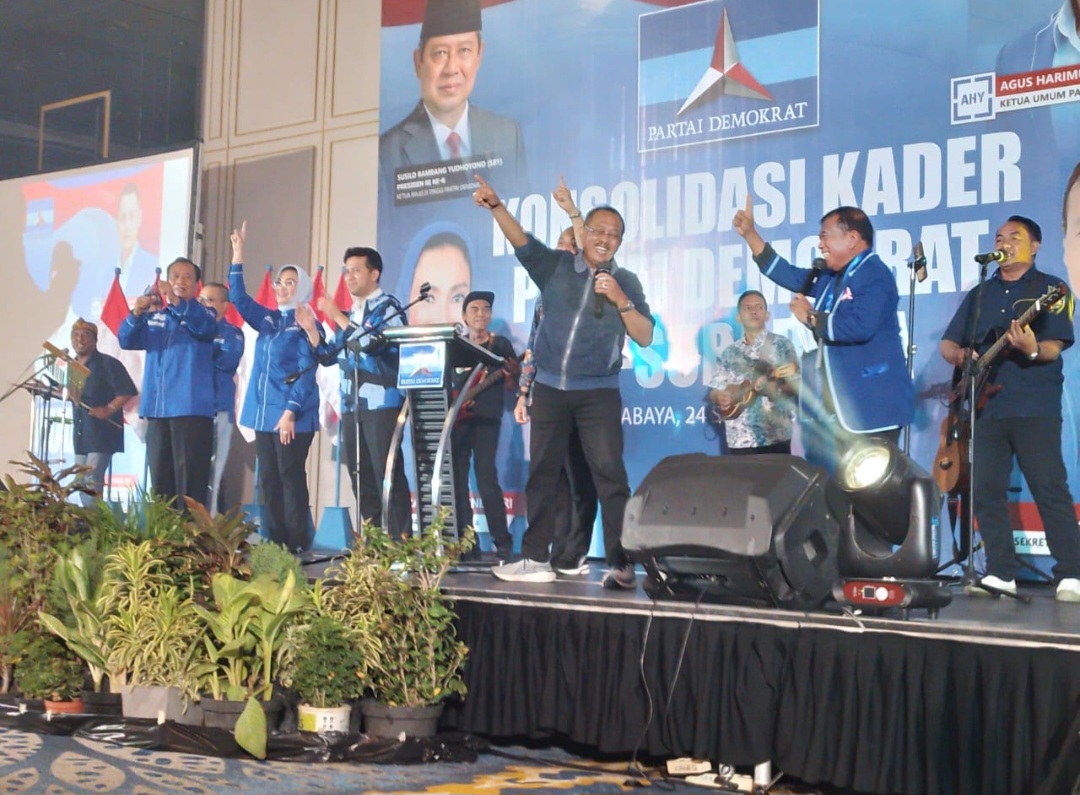 Konsolidasi Kader, Demokrat Surabaya All Out Menangkan Khofifah-Emil di Pilgub Jatim dan Er-Ji di Pilwali Surabaya 