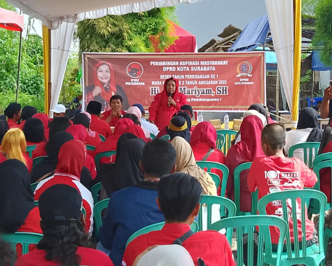 Anggota DPRD Kota Surabaya dari Fraksi PDIP Siti Maryam Serap Aspirasi Warga di Lakarsantri dan Kebraon