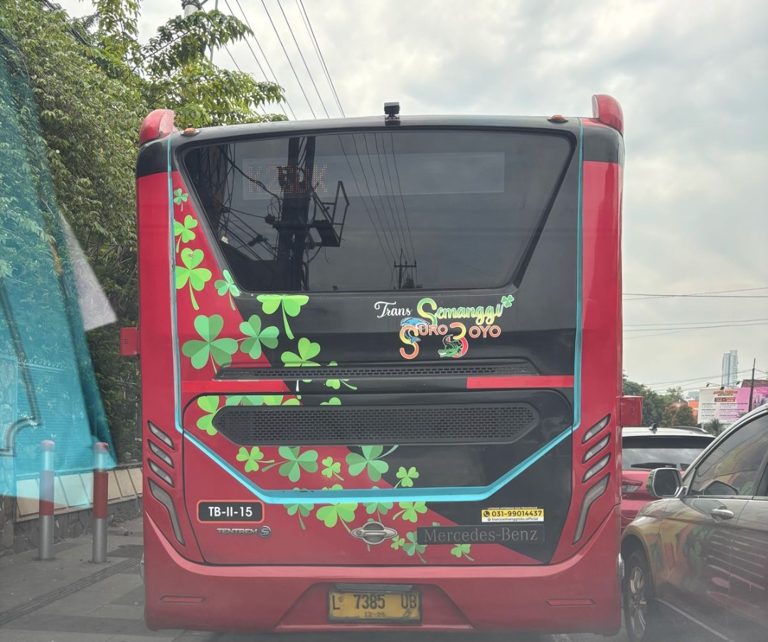 Anggota Dewan Josiah Michael Marah Besar Pergoki Pengemudi Bus Trans Semanggi Suroboyo Ugal-Ugalan