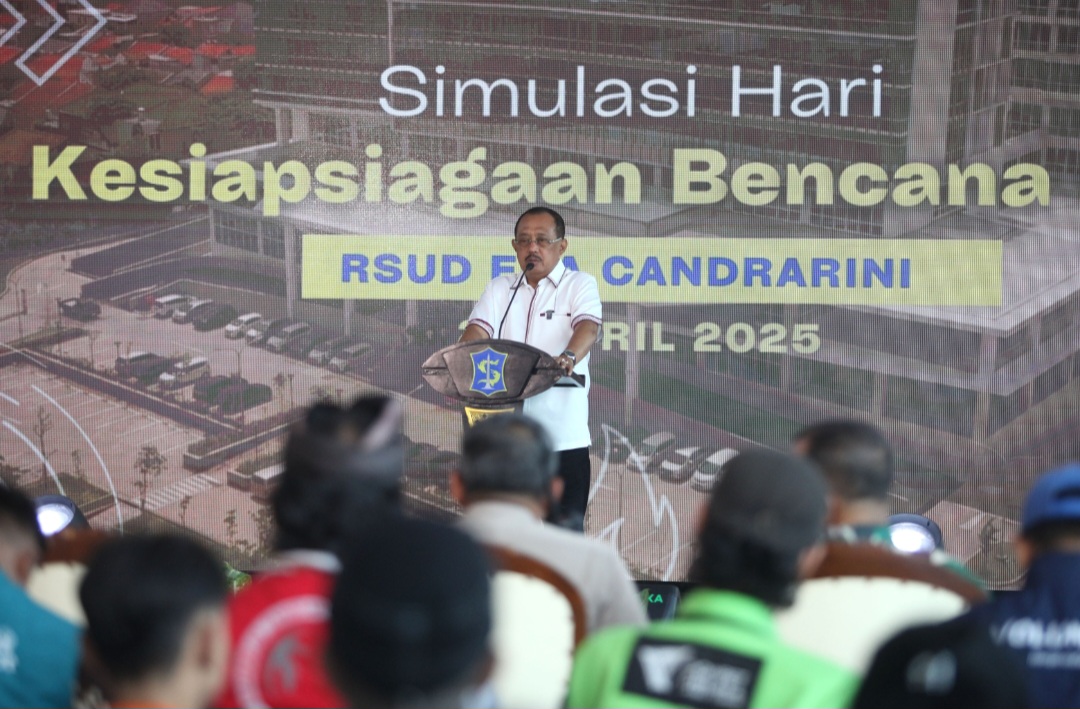 Wawali Armuji Pantau Simulasi Bencana di RS Eka Candrarini