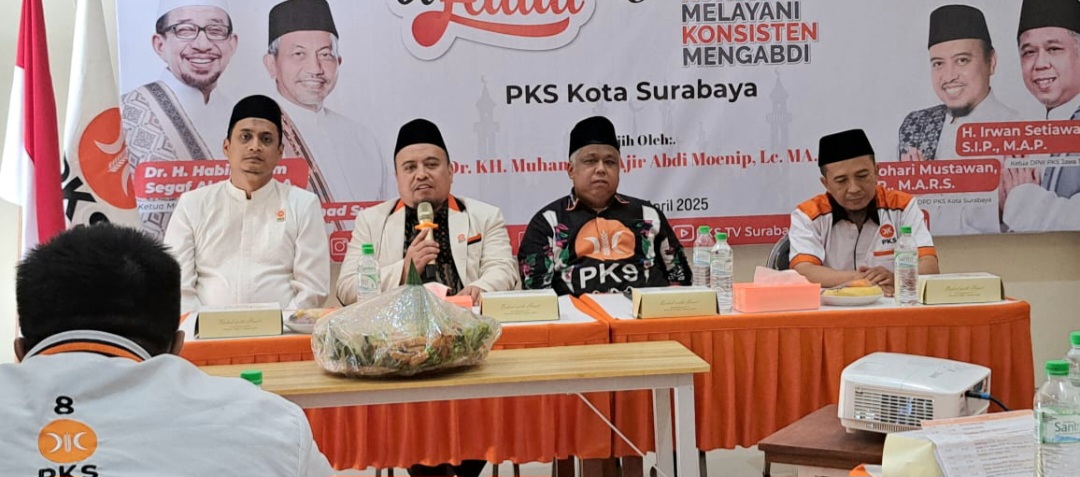 Milad PKS Ke 23 dan Halal Bihalal DPD PKS Kota Surabaya ‘Kokoh Melayani, Konsisten Mengabdi’