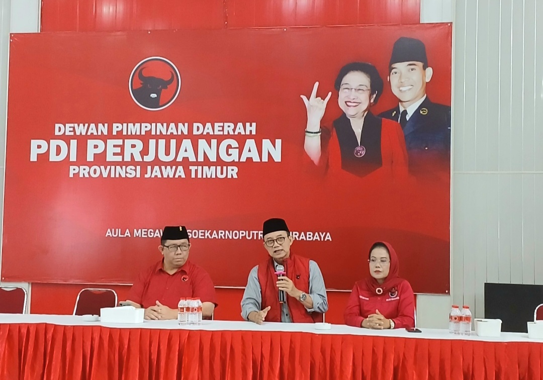 PDIP Jatim Bebastugaskan Ketua DPC PDIP Surabaya