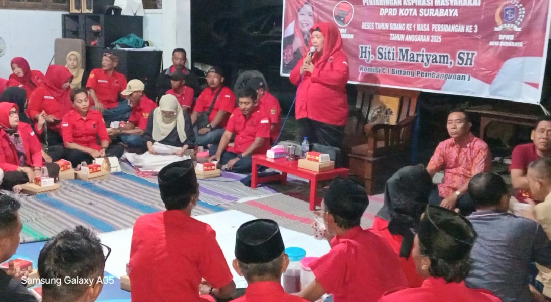 Reses Anggota Dewan, Siti Maryam Edukasi Ideologi Pancasila kepada Warga Lidah Kulon