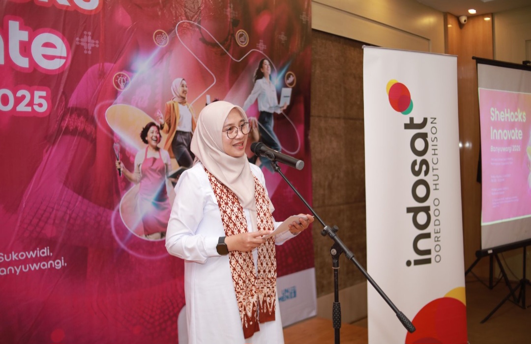 Indosat Kembangkan UMKM Banyuwangi, Buka Akses Digital Melalui SheHacks Innovate 2025