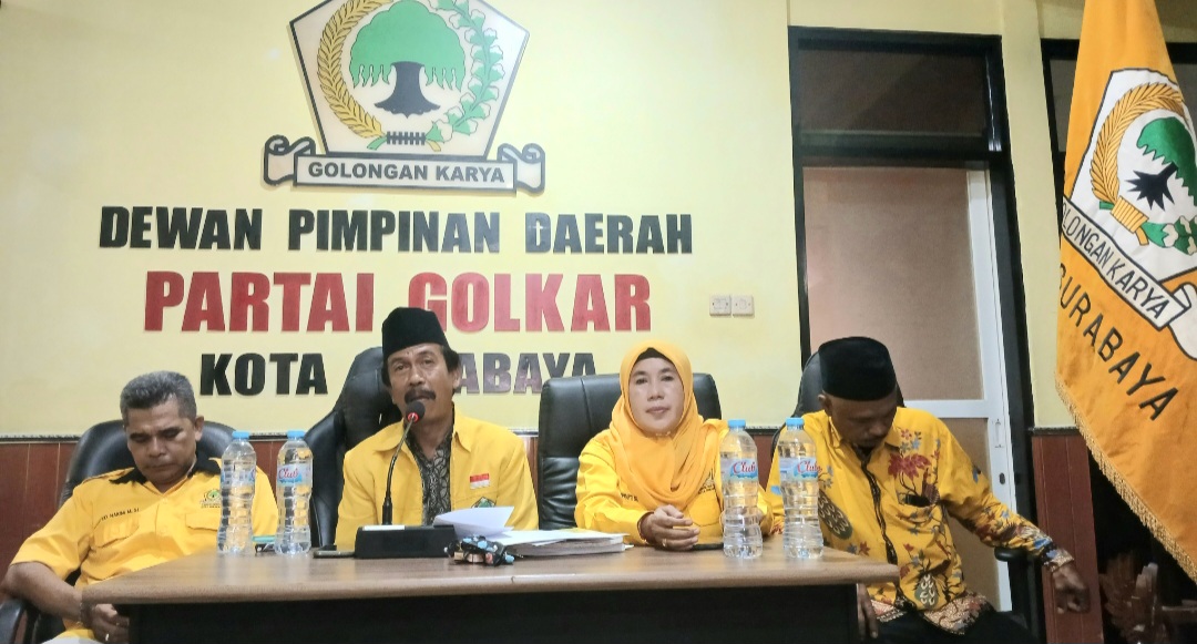 Jelang Musda, DPD Golkar Kota Surabaya Buka Pendaftaran Calon Ketua