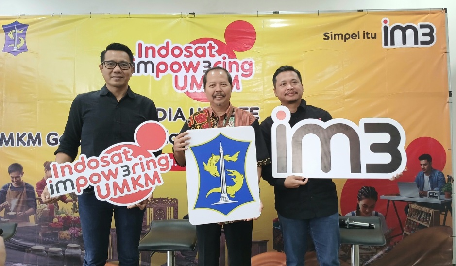 Indosat Beri Pelatihan UMKM Surabaya Go Digital