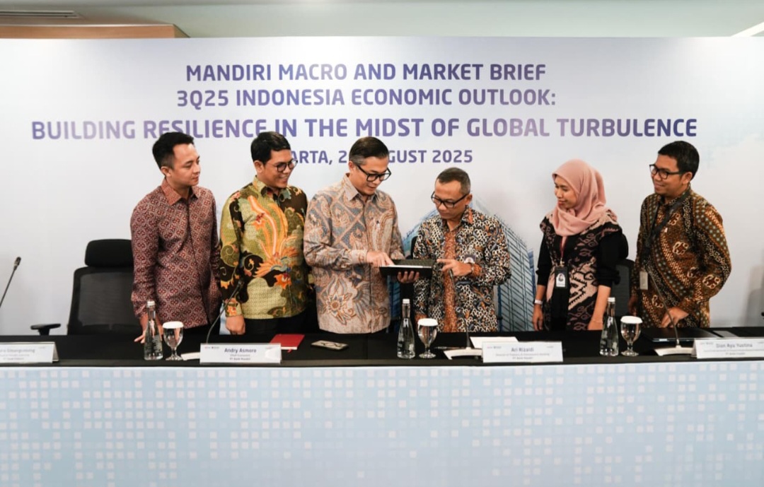 Intermidasi Perbankan Sangat Baik, Ekonom Bank Mandiri Proyeksikan Perekonomian Indonesia Tahun 2025 Tumbuh 5 Persen