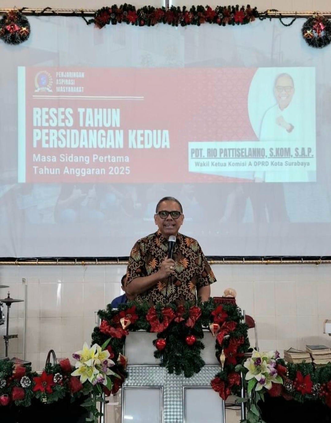 Masa Reses, Wakil Ketua Komisi A DPRD Kota Surabaya Terima Keluhan Warga Terkait Lahannya Menjadi Aset Pemkot