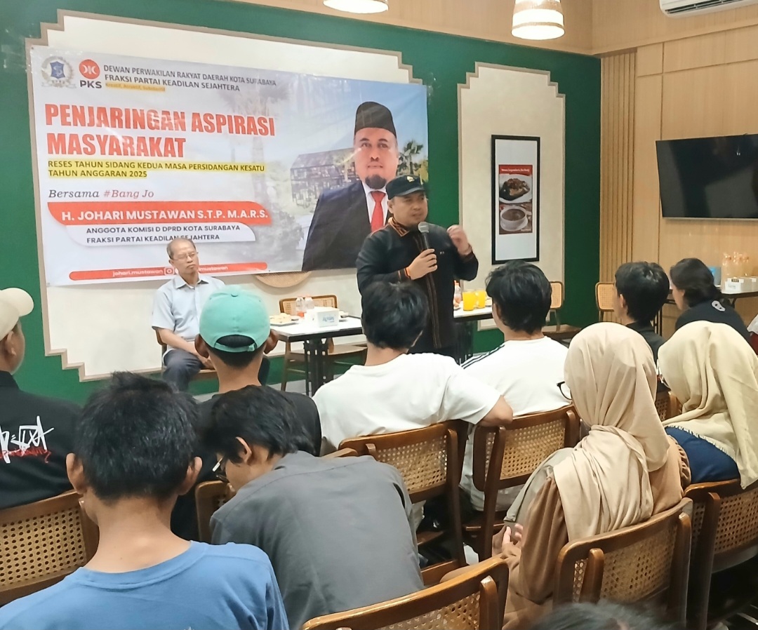 Gen Z Ramaikan Reses Johari Mustawan, Sebut Kaum Milenial Harus Miliki Kontribusi Pembangunan Kota Surabaya
