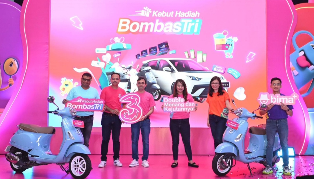 Tri Kembali Gelar Kebut Hadiah BombasTri