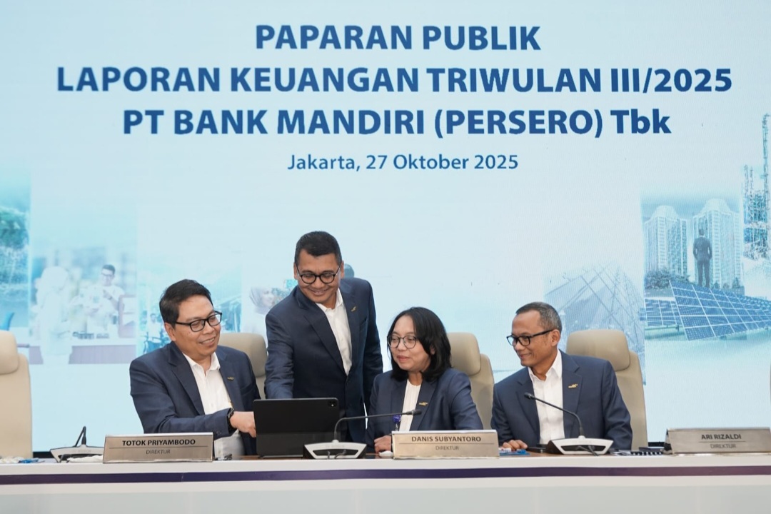 Bank Mandiri Perkokoh Peran sebagai Penggerak Pertumbuhan Ekonomi Nasional di Tengah Kinerja Solid di Kuartal III 2025