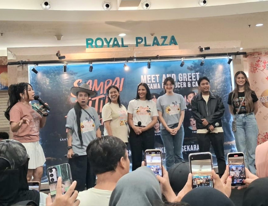 Serunya Nobar Film ‘Sampai Titik Terakhirmu’ Bersama Langsung Artis Pemeran Utamanya di Royal Plaza XX1 Surabaya