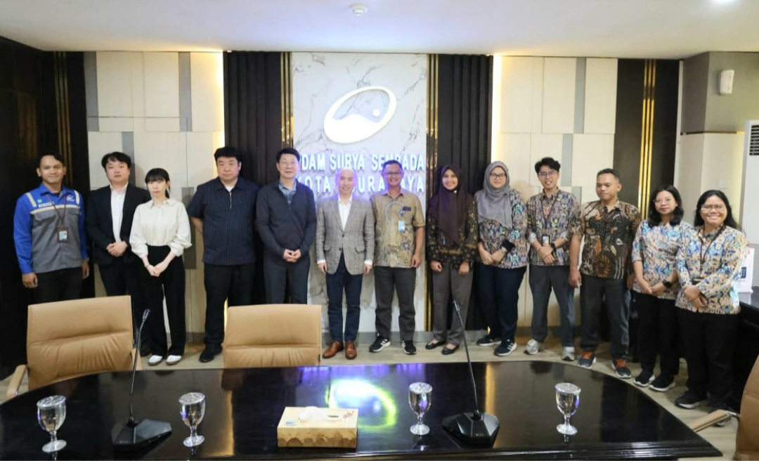 Perumda Air Minum Surya Sembada Perkuat Kerja Sama Internasional dengan Korsel di Bidang Smart Water Management