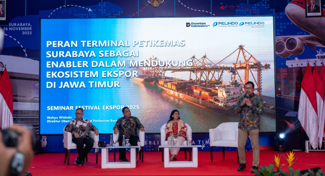 Dukung Pertumbuhan Ekspor Jawa Timur, TPS Terus Tingkatkan Efektifitas Layanan