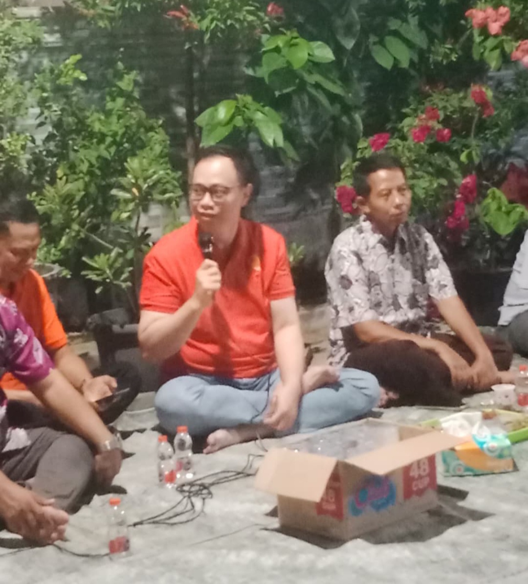 Box Culvert dan Paving Selesai Dibangun, Warga Sambikerep Syukuran Dihadiri Anggota DPRD Surabaya dari PSI, Josiah Michael