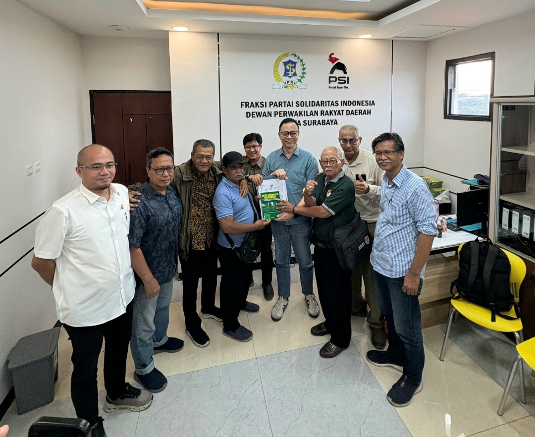 Fraksi PSI DPRD Surabaya Siap Perjuangkan Warga Surat Ijo Hingga ke Pusat