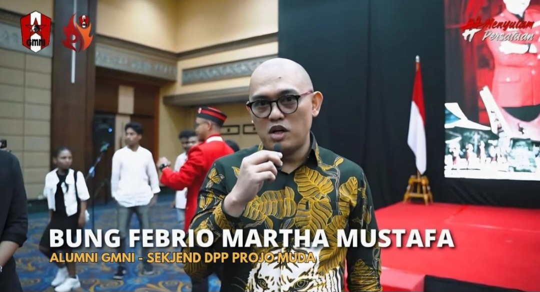 Sekjend DPP Projo Muda Dikukuhkan Menjadi Dewan Pengawas DPP GMNI
