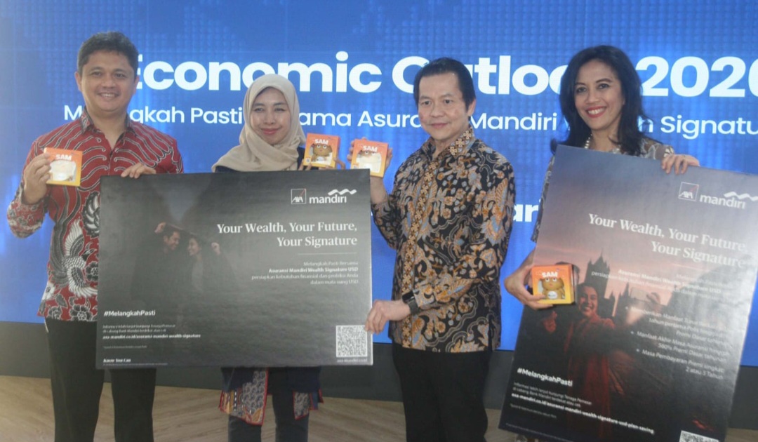AXA Mandiri Luncurkan Asuransi Dwiguna Berbasis Dolar AS dan Campaign Melangkah Pasti