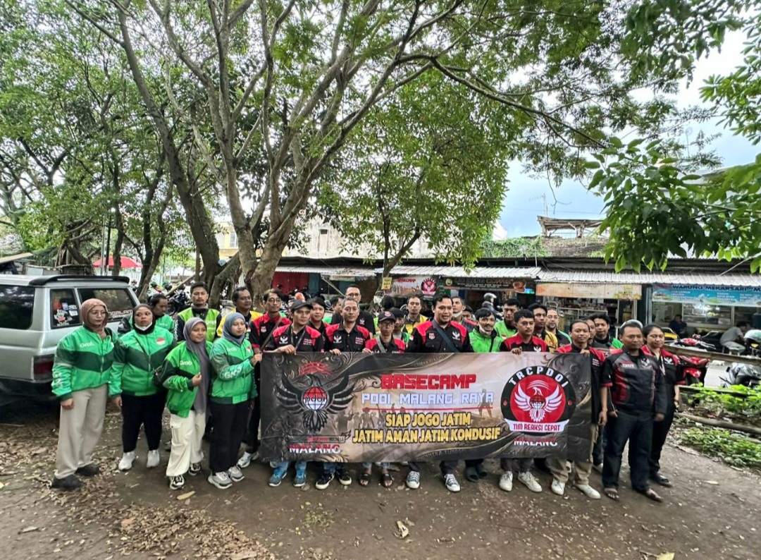 Ojol Malang Raya Deklarasikan “Jaga Jatim”, Serukan Ketertiban dan Solidaritas