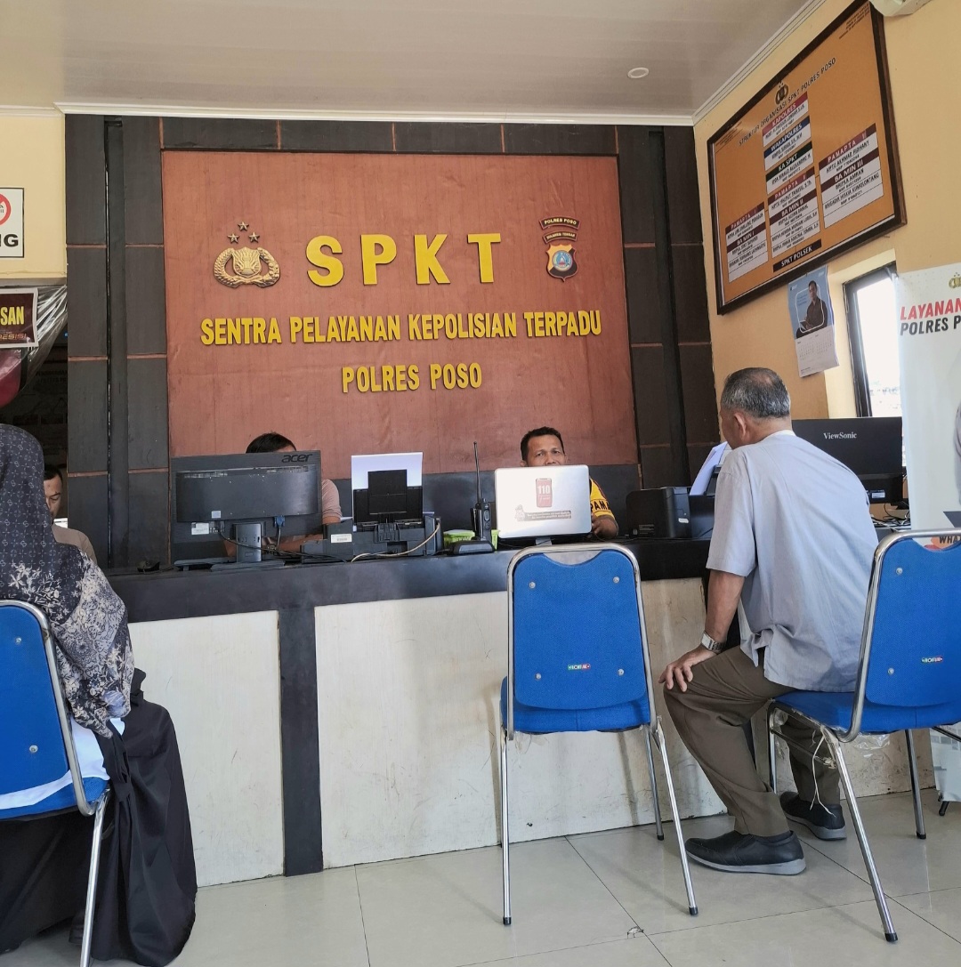 Pdt. Swingling Podiaro Kirim Surat ke Kapolres Poso Terkait Pengaduan Pengaduan Dugaan Tindak Pidana Memasuki Rumah Tanpa Izin, dan Perbuatan Disertai Ancaman Kekerasan