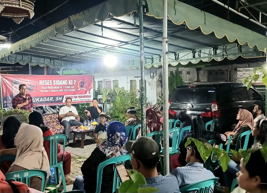 Warga RW12 Kelurahan Sawahan Sampaikan Keluhan kepada Anggota Dewan Sukadar Saat Reses