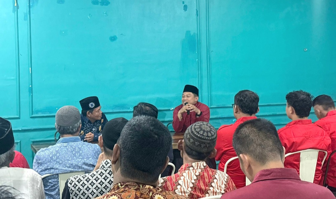 Abdul Ghoni Gelar Safari Kebangsaan PAC PDI Perjuangan Kec. Bulak Bersama PC Muhammadiyah 
