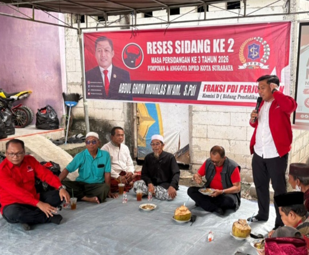 Reses di Kampung Nelayan Bulak, Anggota DPRD Surabaya dari PDIP Abdul Ghoni MN Ajak Nelayan Untuk Menjaga Mangrove