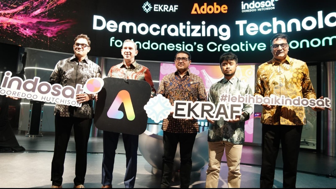 Kemenekraf, Indosat, dan Adobe Hadir untuk Mengubah Kreativitas Menjadi Peluang Nyata
