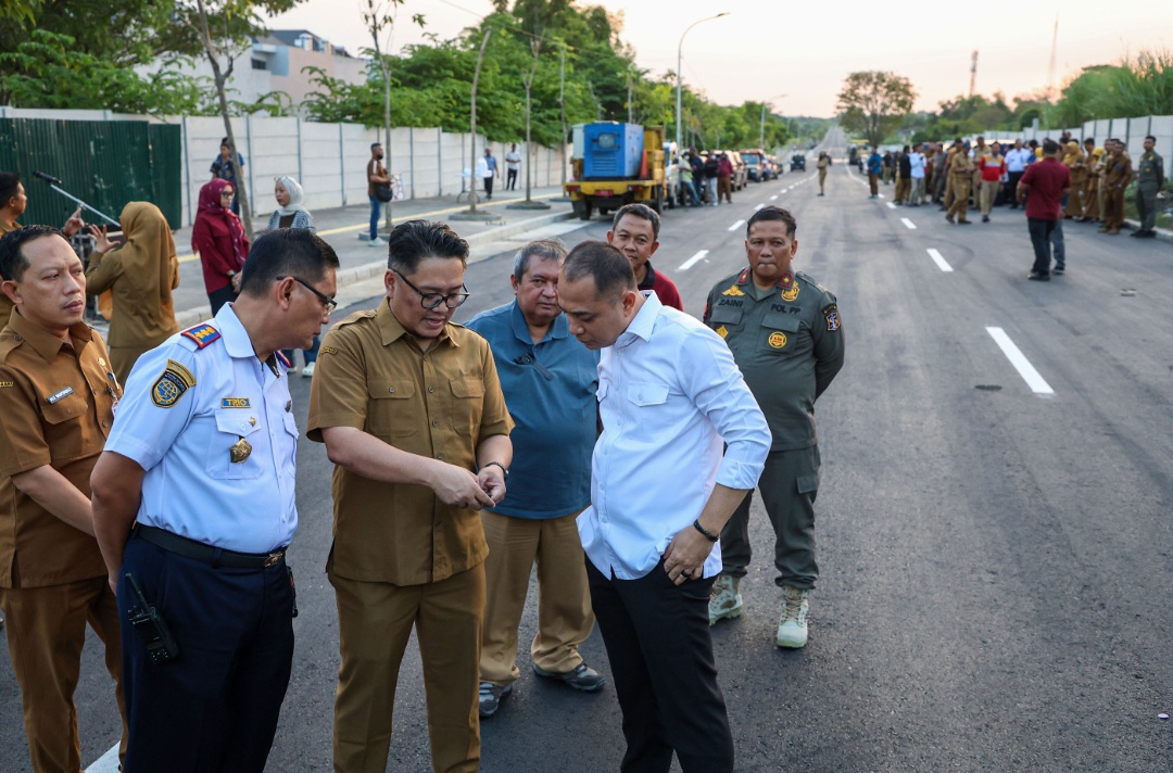Uji Coba Radial Road Lontar, Wali Kota Eri: Satu Arah dari Timur ke Barat