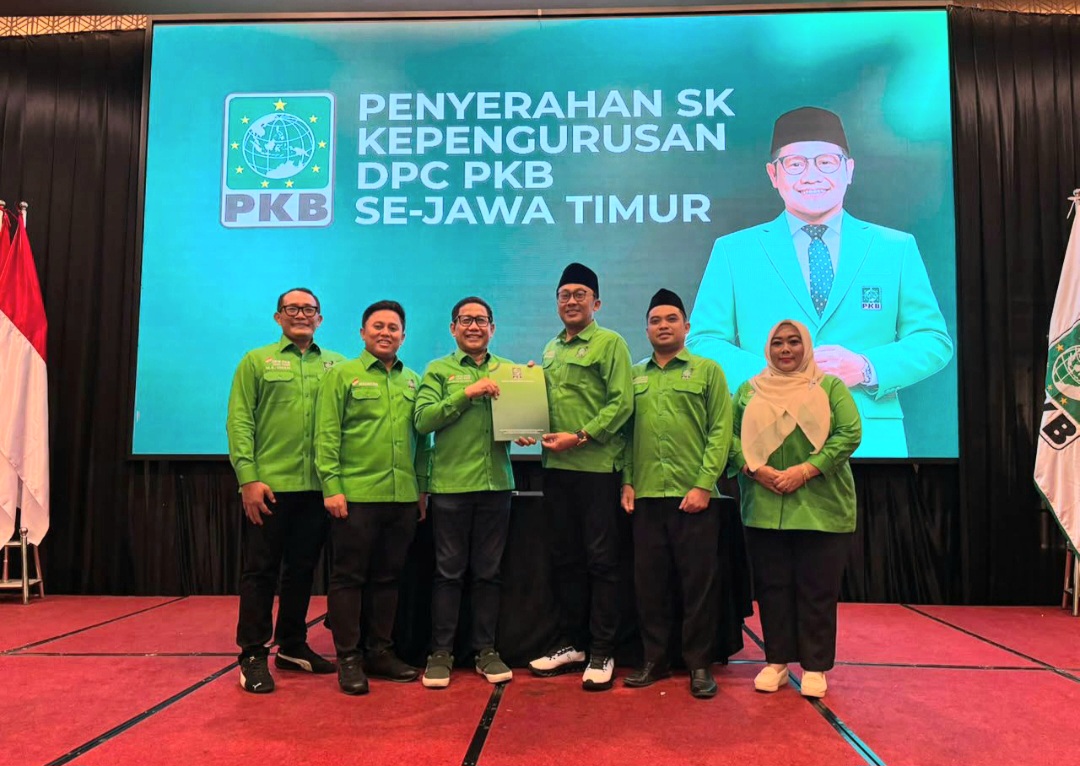 M. Faridz Afif Terima SK DPP Sebagai Ketua PKB Kota Surabaya