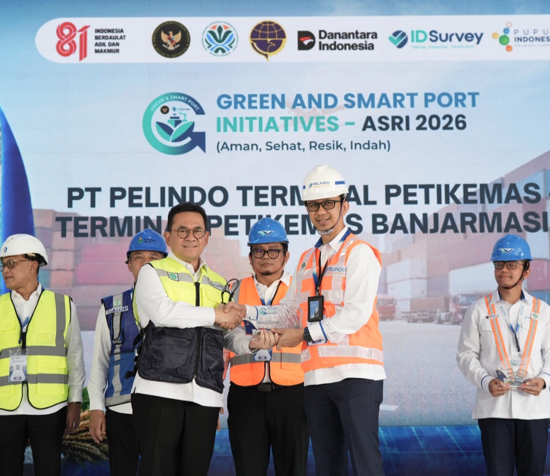 Pelindo Terminal Petikemas Raih Dua Penghargaan Green and Smart Port 2026