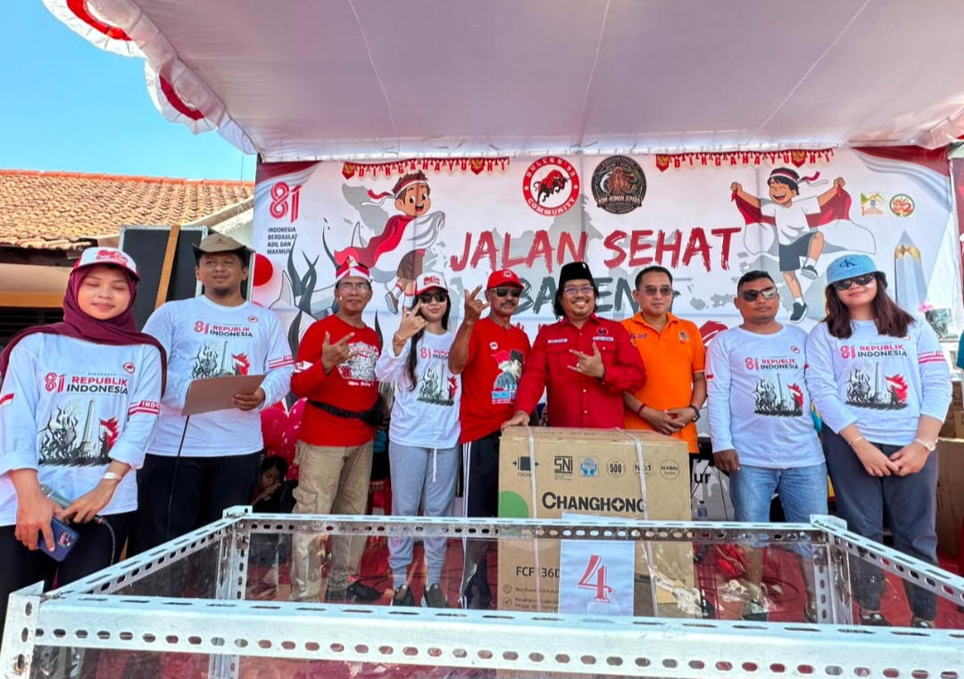 Jalan Sehat Nom-Noman Jepara Bareng Buleks Diikuti 27.000 Peserta dengan Total 185 Hadiah