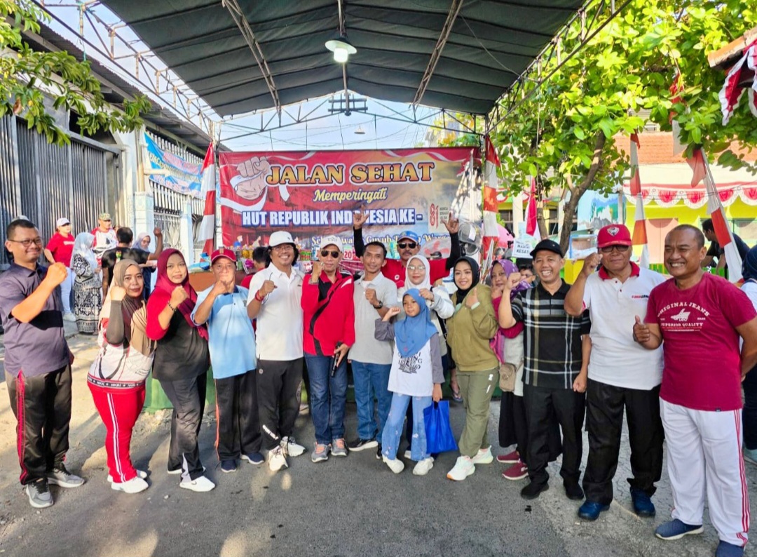 Lurah Jepara dan Camat Bubutan Hadiri Rangkaian Kegiatan HUT RI ke 81 bersama Anggota DPRD Surabaya Budi Leksono