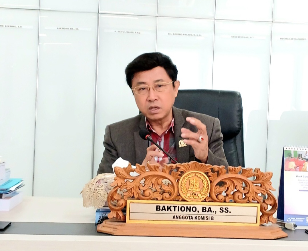 Baktiono: Seleksi Direksi di 5 BUMD Pemkot Surabaya Harus Bersih dari Deal Politik