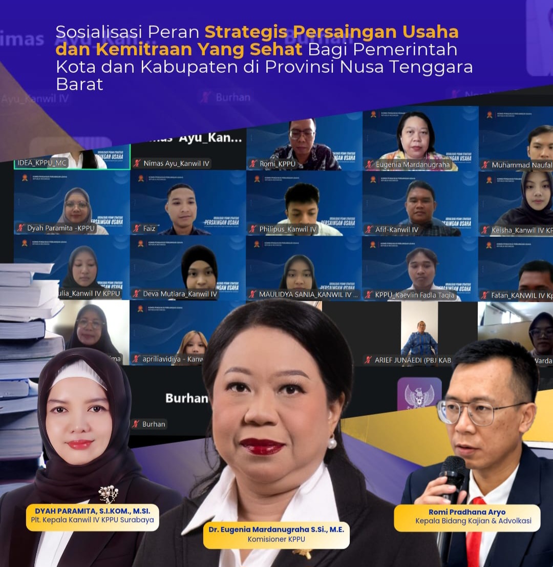 KPPU Kanwil IV Surabaya Sosialisasikan Persaingan Usaha dan Survei Persepsi Regulator di Nusa Tenggara Barat